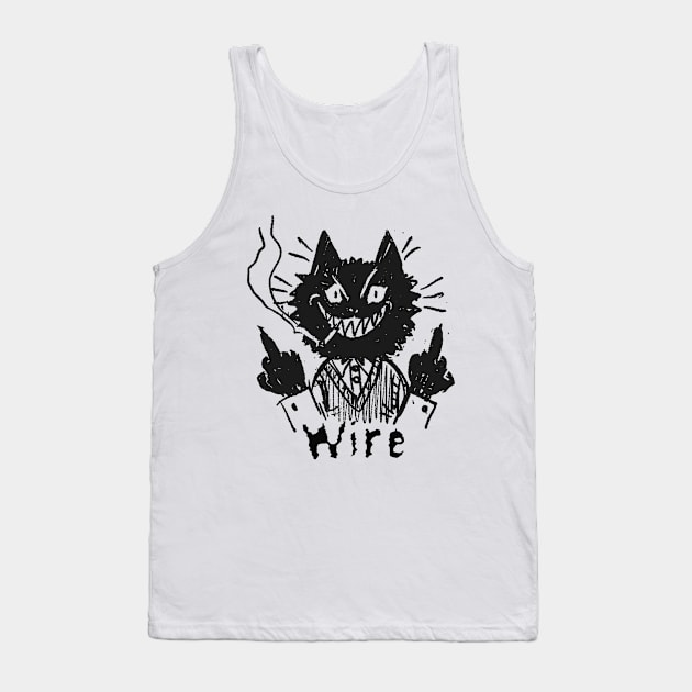 wire and the bad cat Tank Top by anto veteran